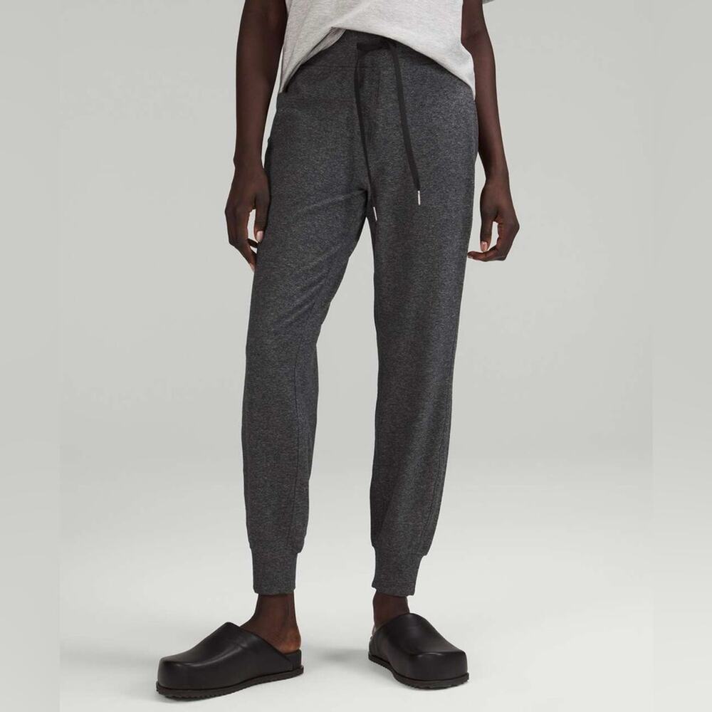 Lululemon Ready to Rulu High-Rise Jogger Pant Heathered Raceway Grey Size 8